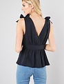 Babita Tie Shoulder Top