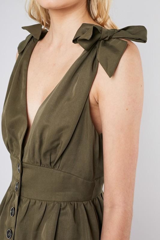 Babita Tie Shoulder Top