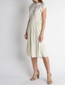 Alec Smocking Midi Dress