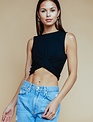 Aukai Sleeveless Crop Top