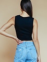 Aukai Sleeveless Crop Top