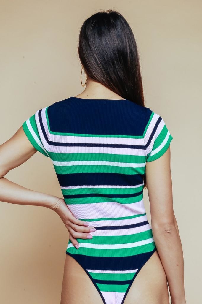 Mazu Stripe Bodysuit