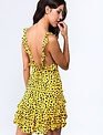 Cheetah Ruffle Mini Dress