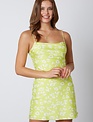 Chetah neon Mini Dress