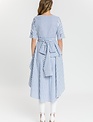 Tasi Stripe Hi-Lo Top