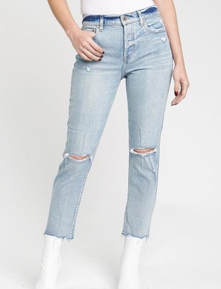 denim Charlie High Straight Leg