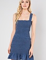 Denim Smocked Dress
