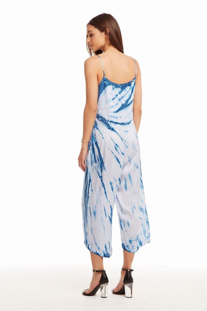 Silky Button Front Jumpsuit