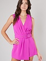 Texas Belted Romper