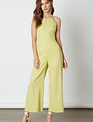 Back tied Linen Jumpsuit