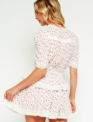 Lace Trim Babydoll Dress