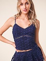 Sweet Summer Lace Cropped Cami