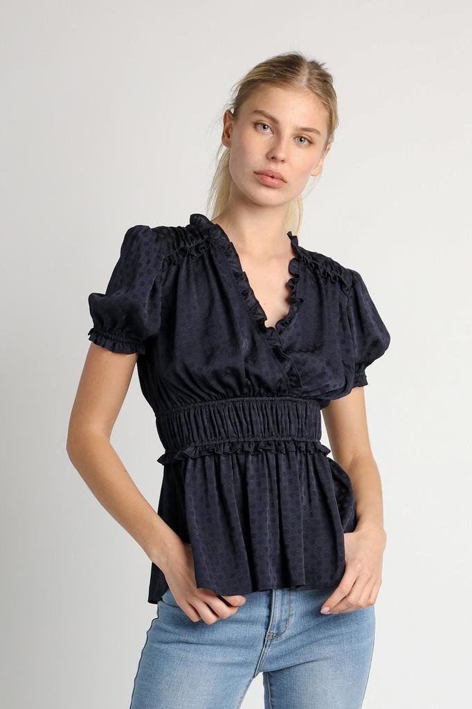 Polka dot Sleeveless Top