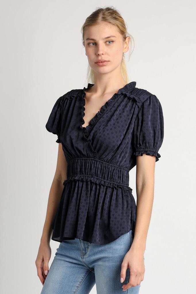 Polka dot Sleeveless Top