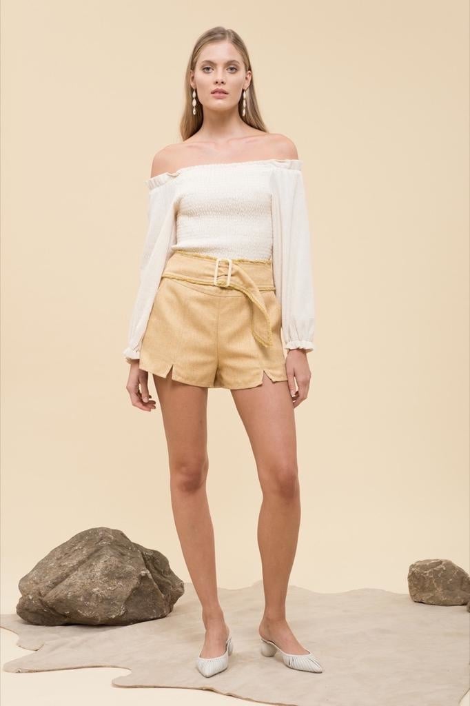 MELI BELTED SHORT