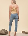 MELI HALTER WRAP TOP