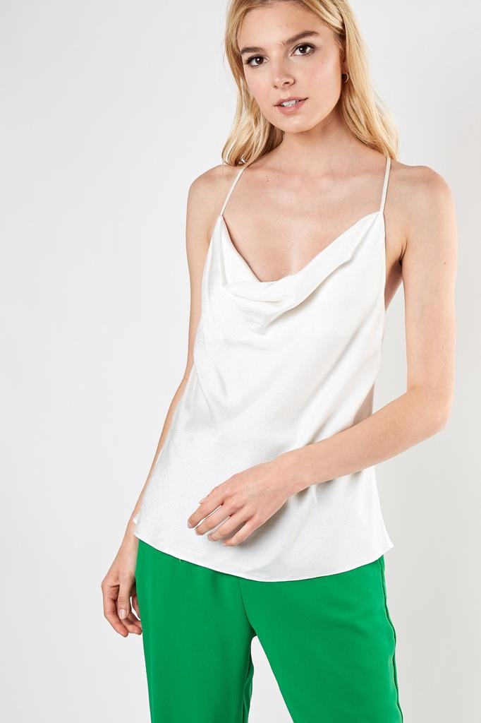Satin Halter Top
