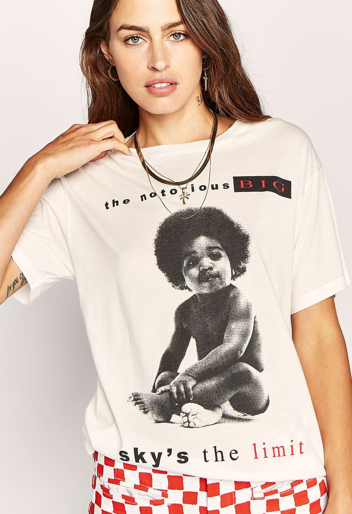 Biggie Sky’s The Limit Boyfriend Tee