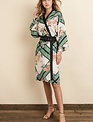 Scarf Print Kimono