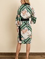 Scarf Print Kimono