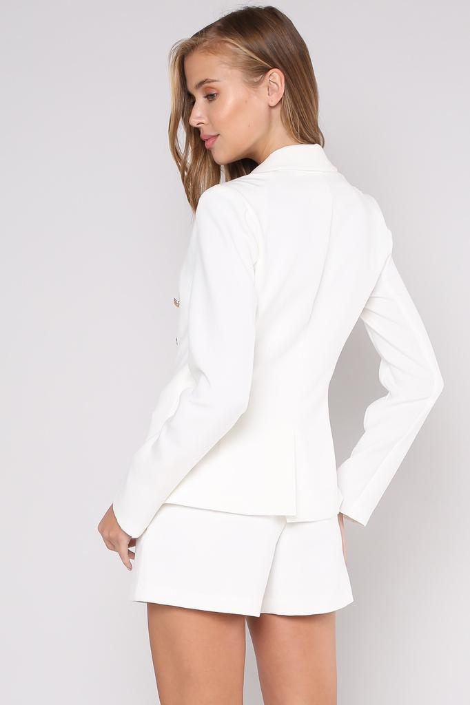 Anahi Gold Button Jacket