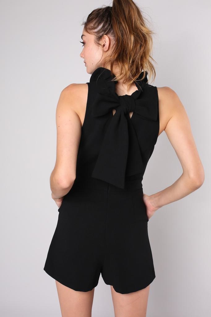 Adamaris Bow Back Romper