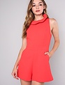 Adamaris Bow Back Romper