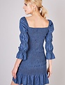 Strapless Smocking Dress