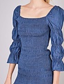 Strapless Smocking Dress