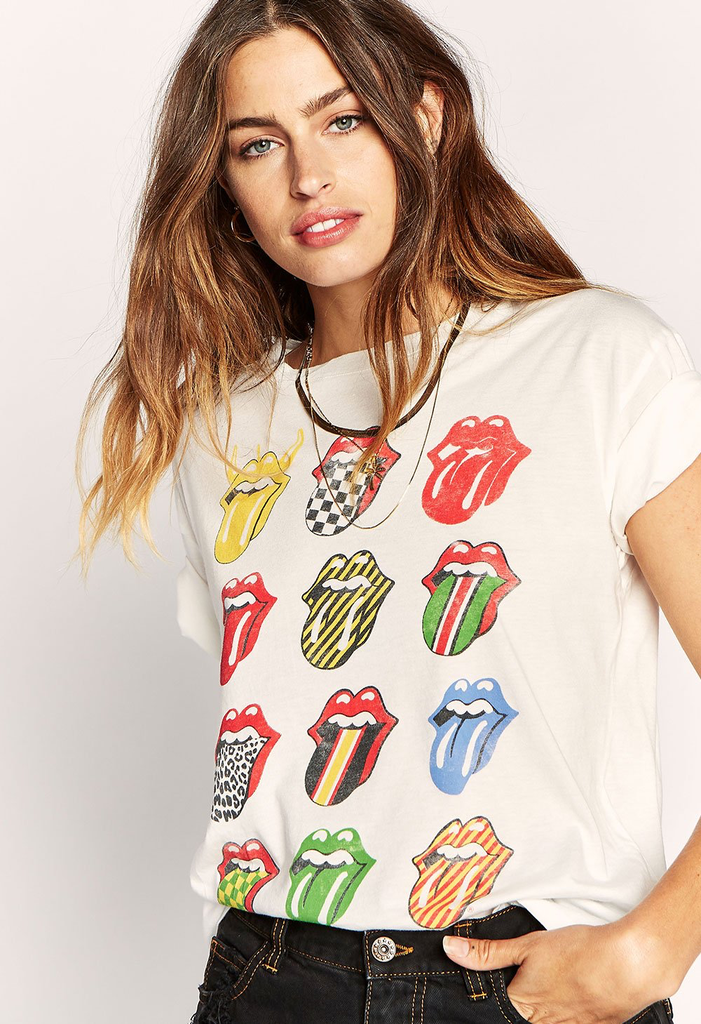 Rolling Stones 12 Tongues Tee