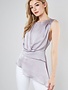 Satin Open Back Top