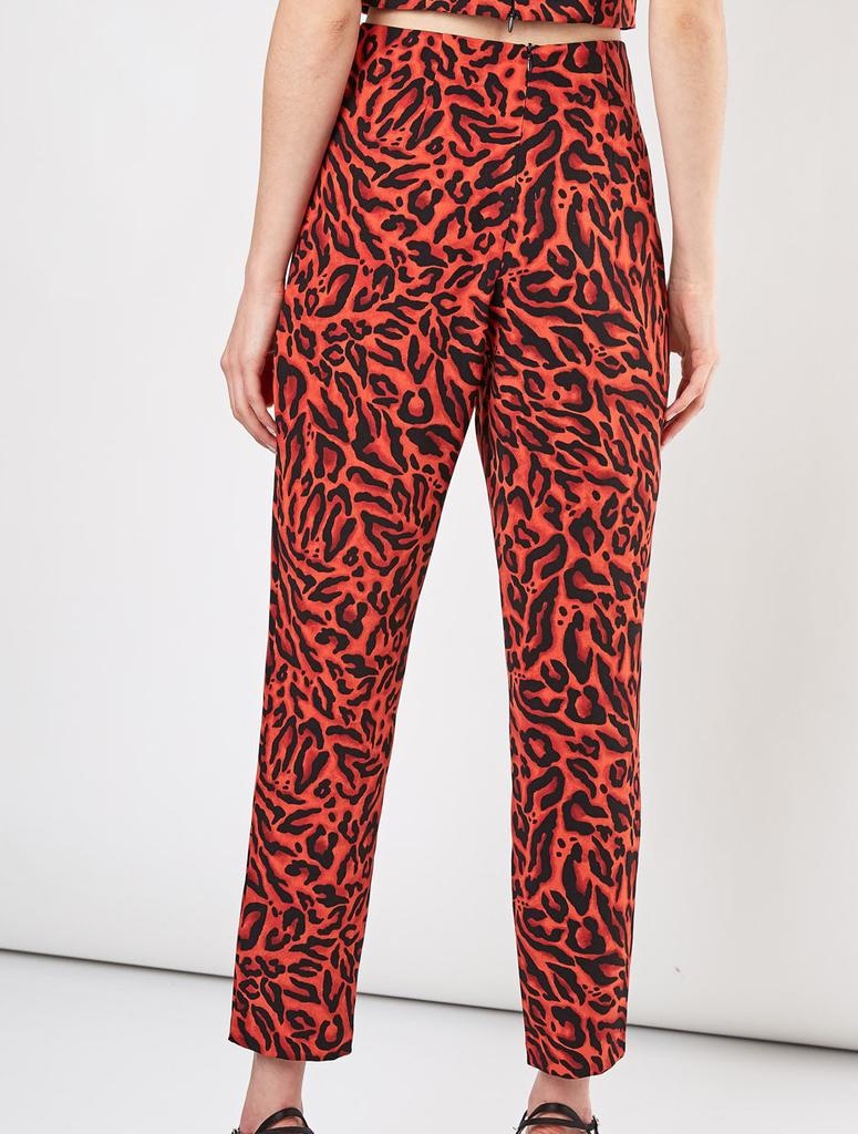 High Waist Leopard Pants