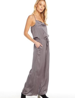 Silky Cross Back Jumpsuit