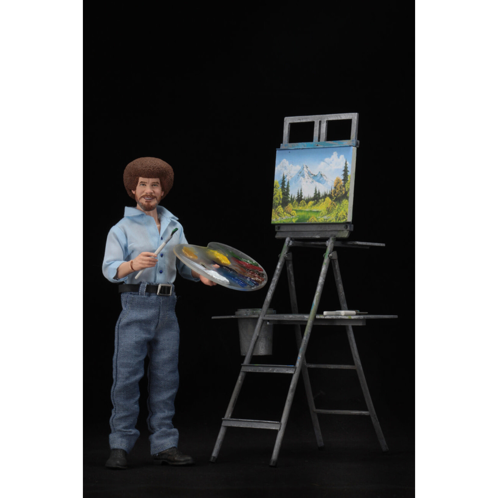 NECA Bob Ross - 8" Clothed Action Figure - Bob Ross