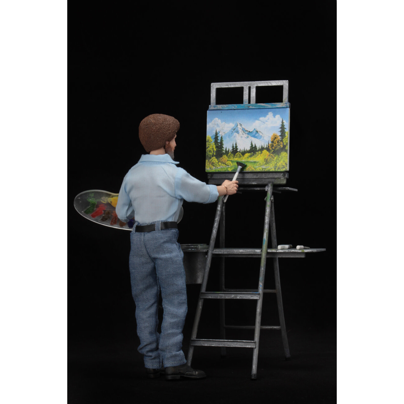 NECA Bob Ross - 8" Clothed Action Figure - Bob Ross