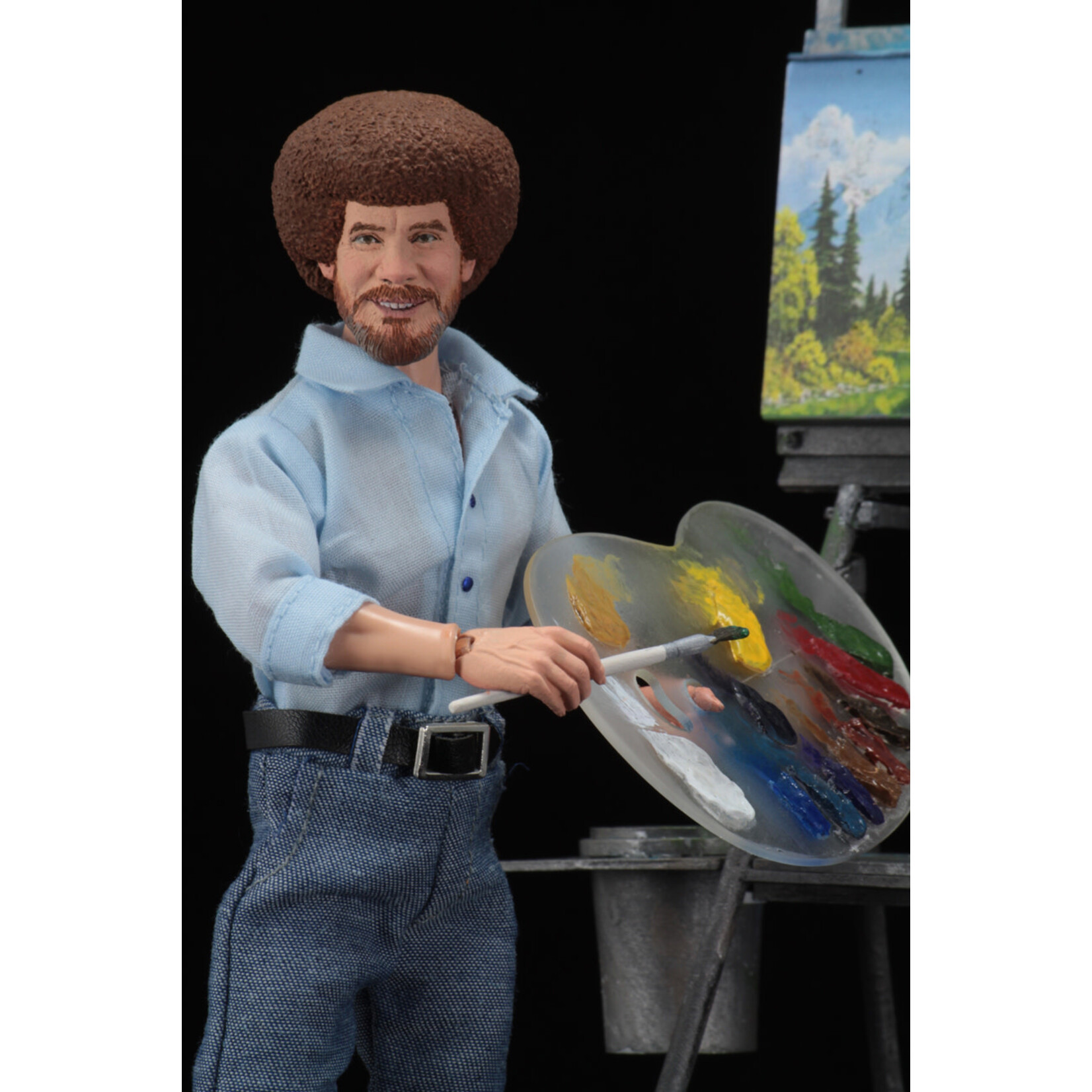 NECA Bob Ross - 8" Clothed Action Figure - Bob Ross