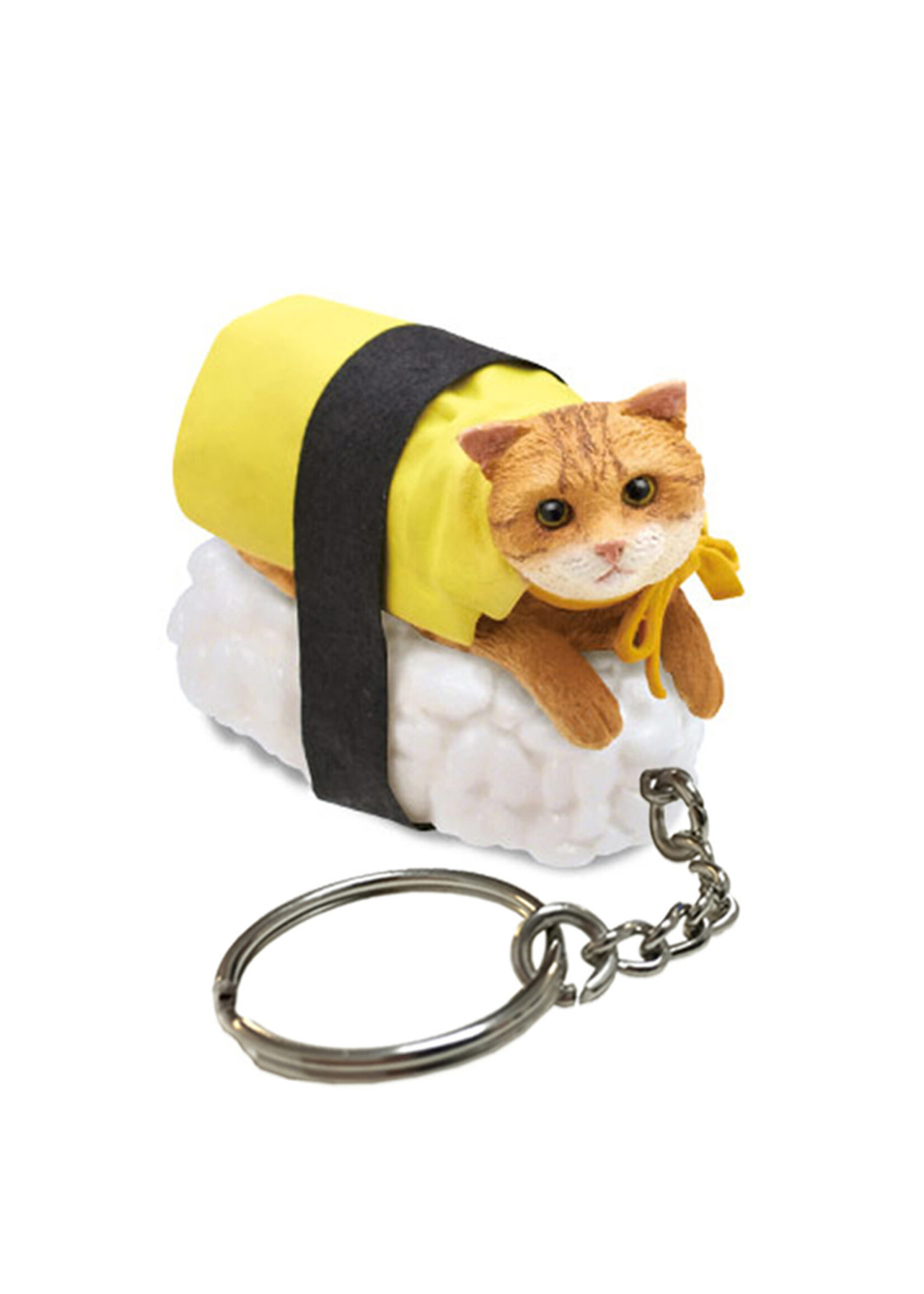 Clever Idiots Sushi Cat (Nekozushi) Keyring Blind Box  Vol.1