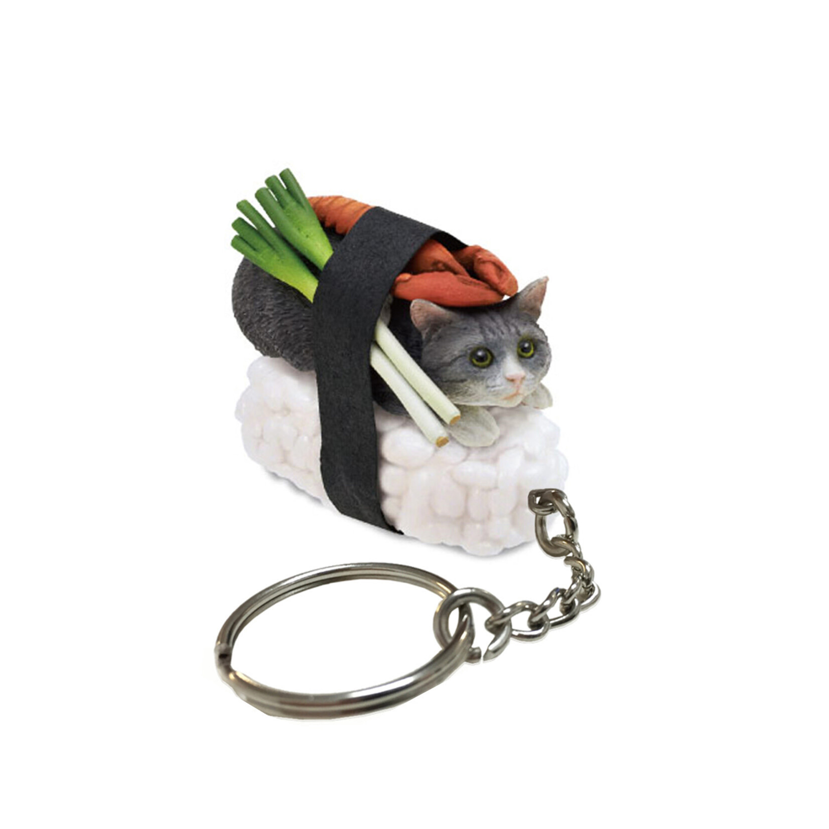 Clever Idiots Sushi Cat (Nekozushi) Keyring Blind Box  Vol.1