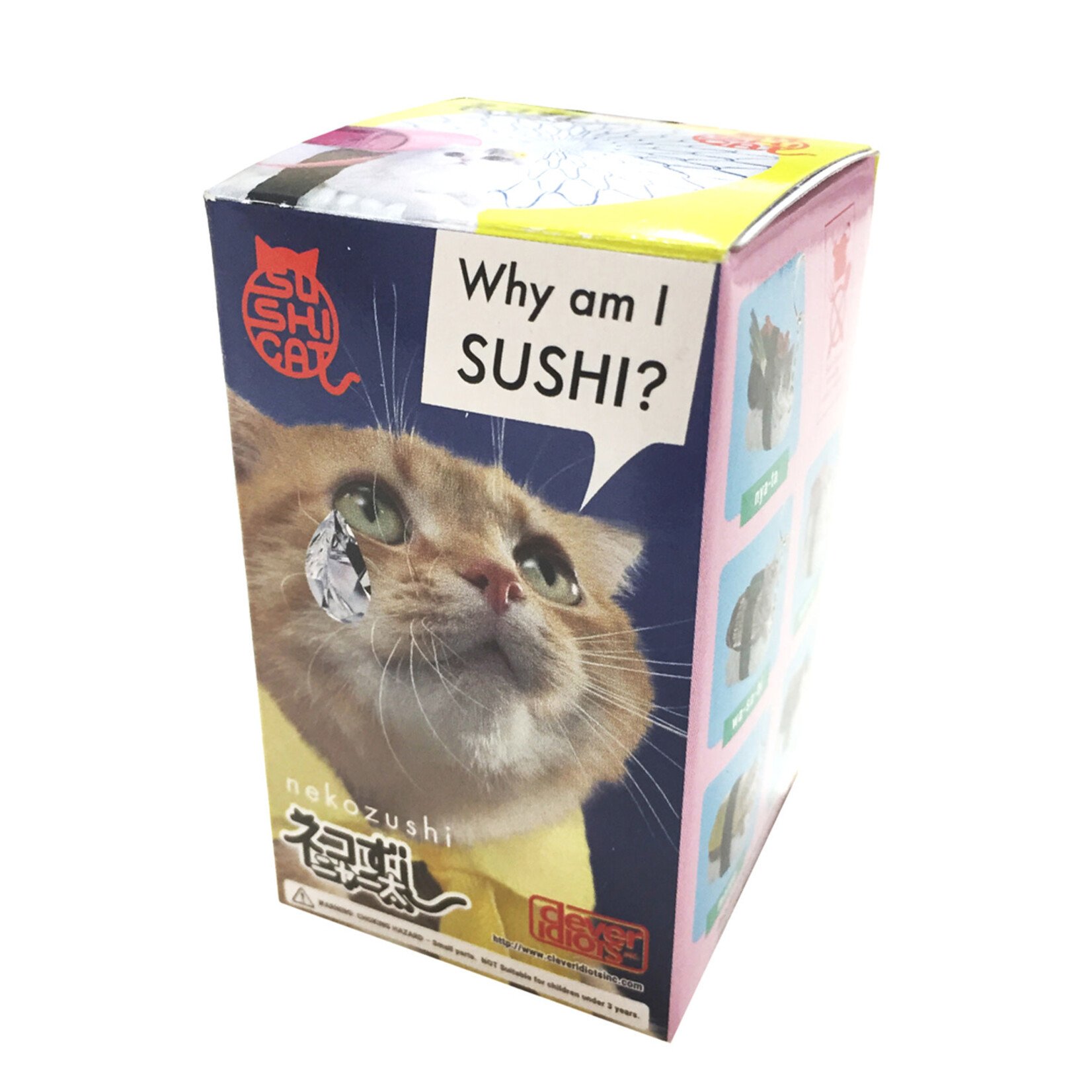 Clever Idiots Sushi Cat (Nekozushi) Keyring Blind Box  Vol.1