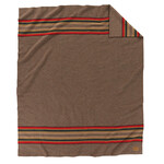 Pendleton Yakima Camp Twin Blanket: Mineral Umber