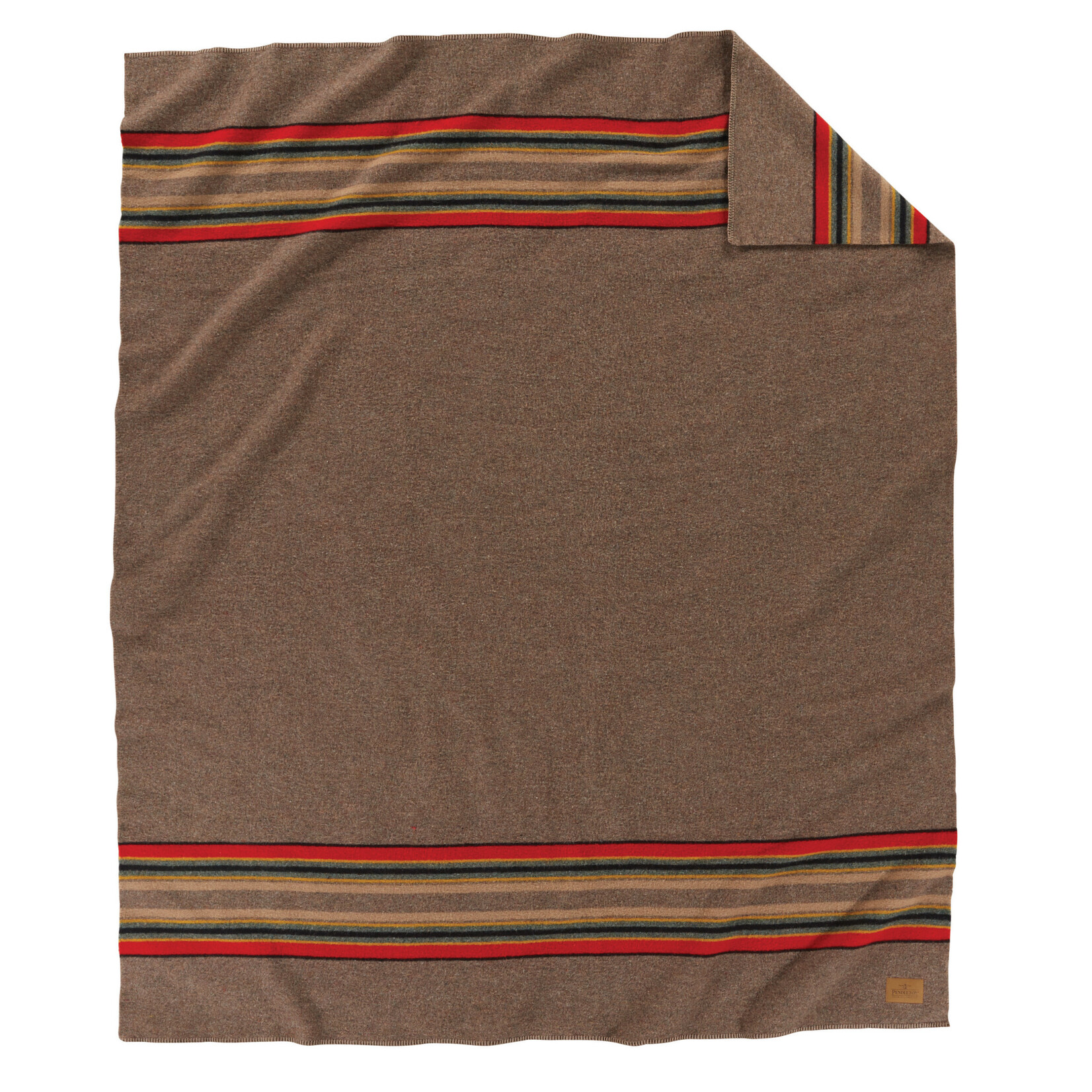 Pendleton Yakima Camp Twin Blanket: Mineral Umber