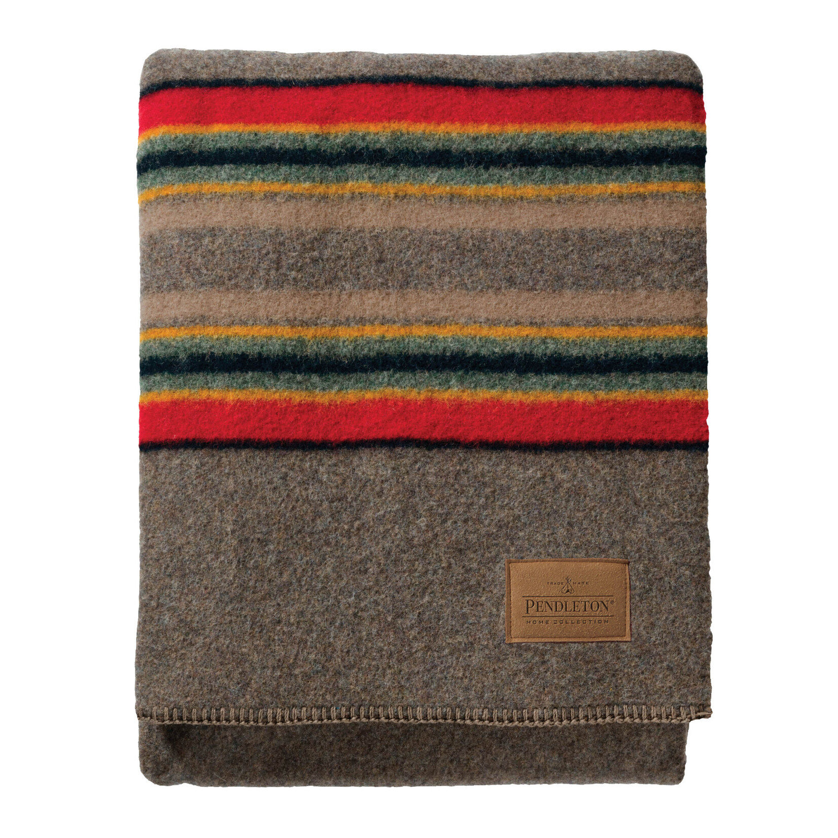 Pendleton Yakima Camp Twin Blanket: Mineral Umber