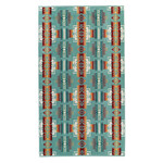 Pendleton Oversized Jacquard Spa Towel - Aqua