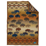 Pendleton Jacquard Crib Blanket: Prairie Rush Hour Rustic