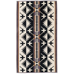Pendleton Oversized Jacquard Spa Towel: Spider Rock Black / White