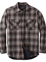 Pendleton CPO Shirt Jacket: Tan/Black/Grey Ombre