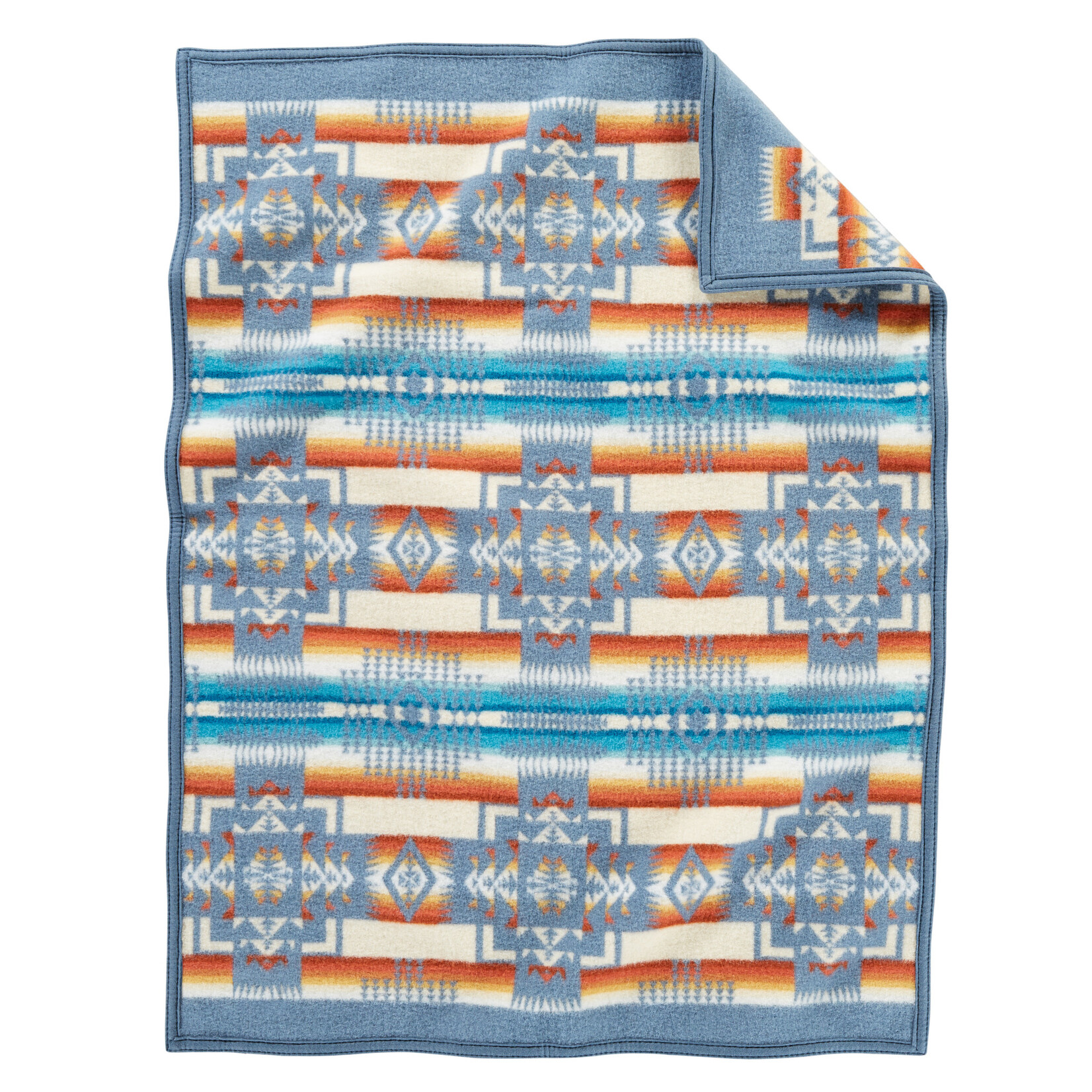 Pendleton Chief Joseph Jacquard Robe: Slate