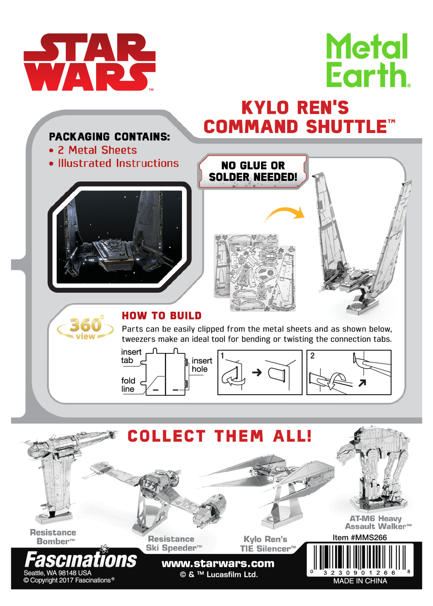Kylo Ren's Command Shuttle Force Awakens Star Wars