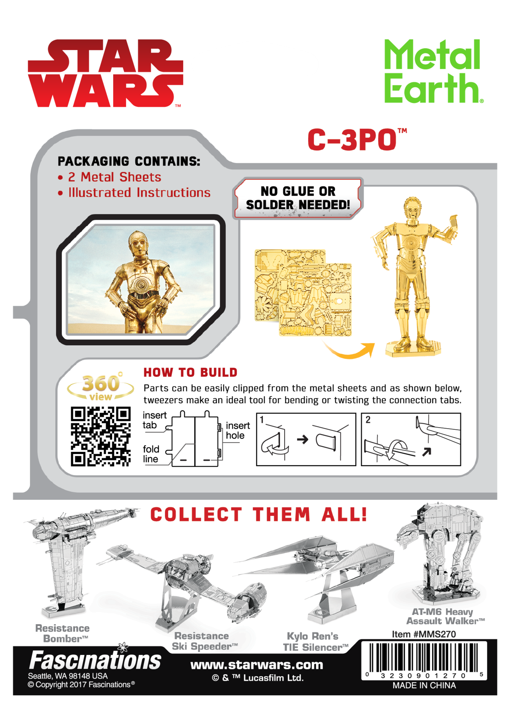 C-3P0 - GOLD Star Wars