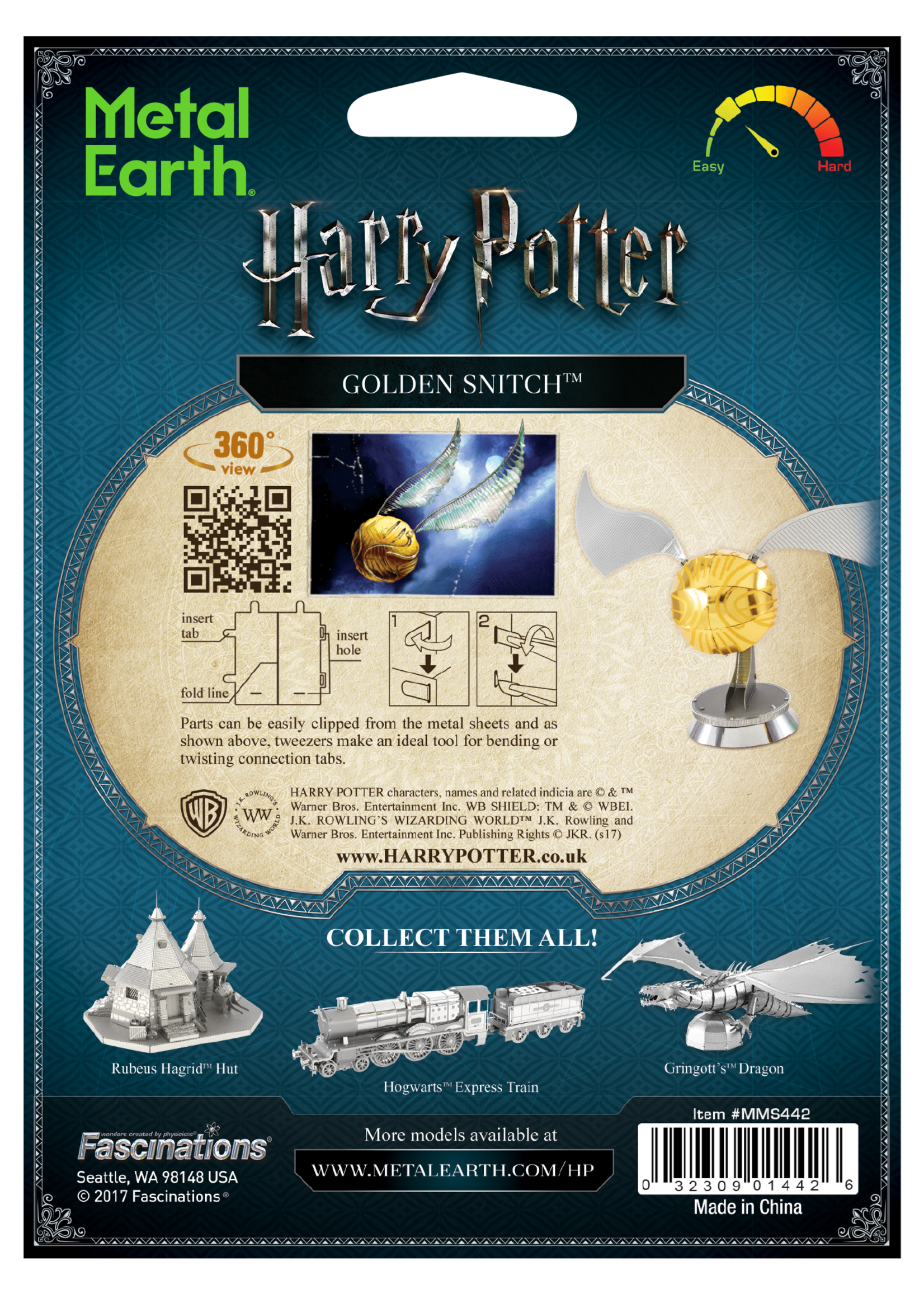 Golden Snitch - COLOR Harry Potter